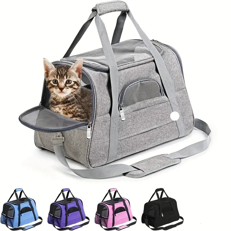 Pet Carrier for Large and Medium Cats,