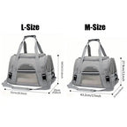 Pet Carrier for Large and Medium Cats,