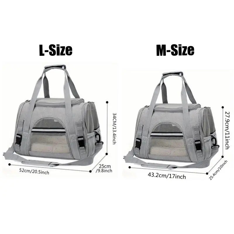 Pet Carrier for Large and Medium Cats,