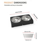 Elevated Dog Feeder Bowls