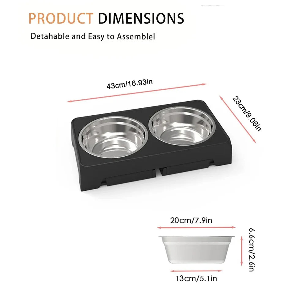 Elevated Dog Feeder Bowls