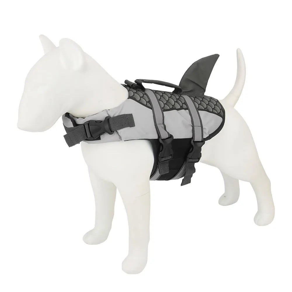 Shark Swim Dog Clothes Pet Life Jacket