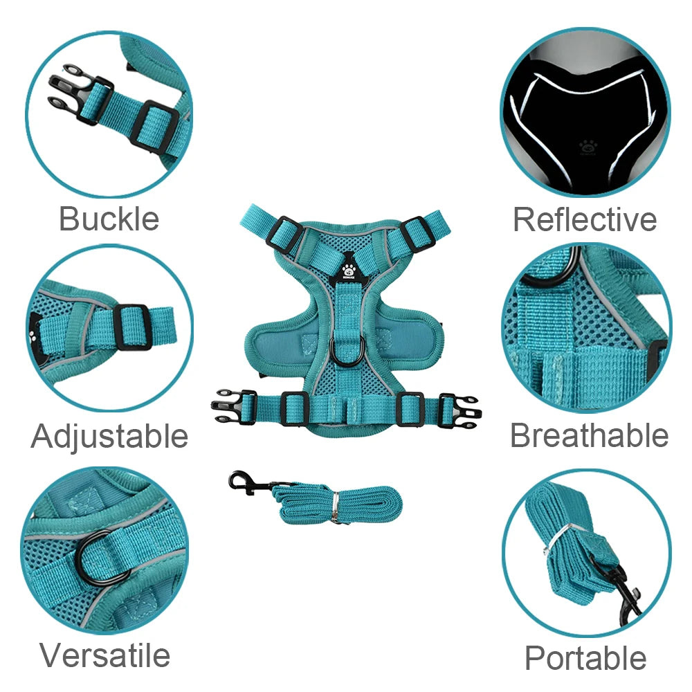 Adjustable Cat Harness Leash