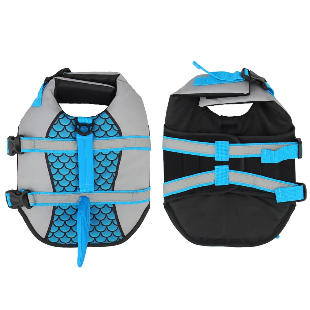 Shark Swim Dog Clothes Pet Life Jacket