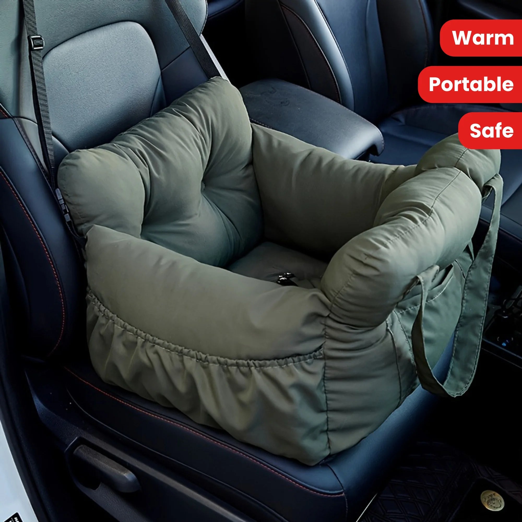 Dog Car Seat with Safety Belt