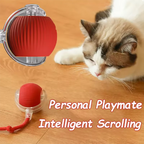 Intelligent interactive cat ball