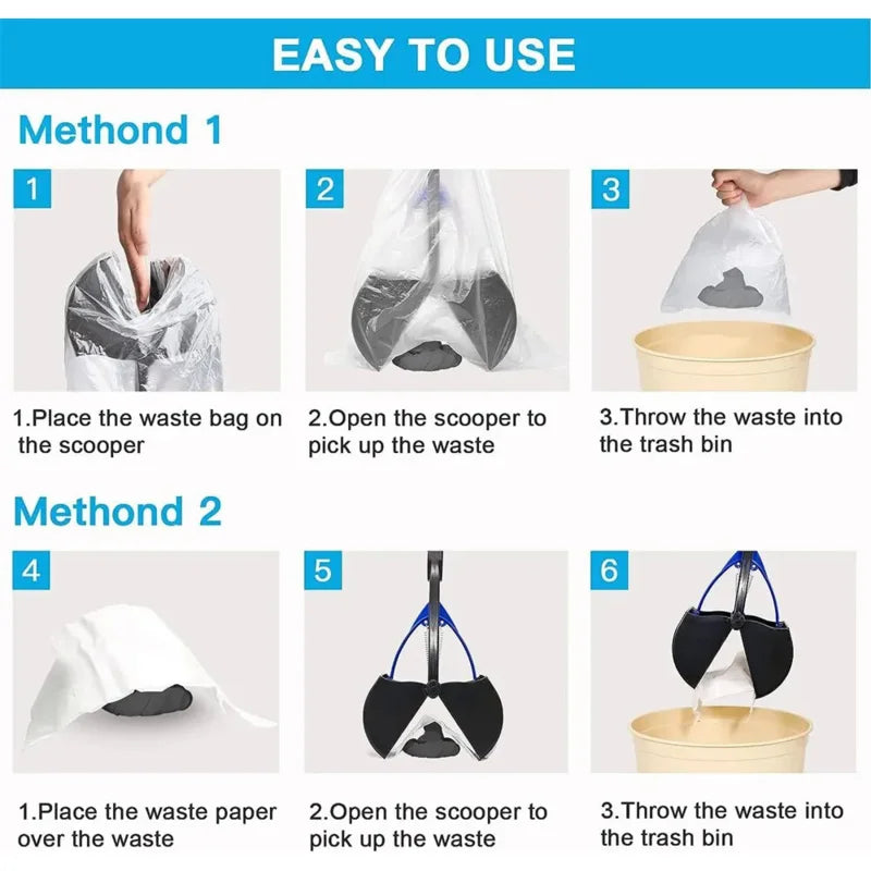 Dog Pooper Scooper Pet Long cleaning