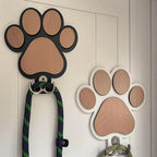 Paw Print Wooden Dog