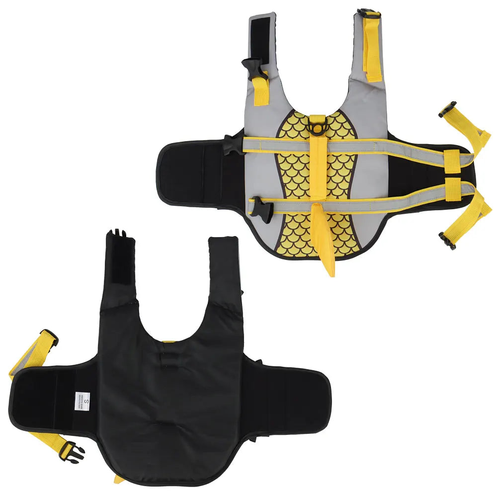 Shark Swim Dog Clothes Pet Life Jacket
