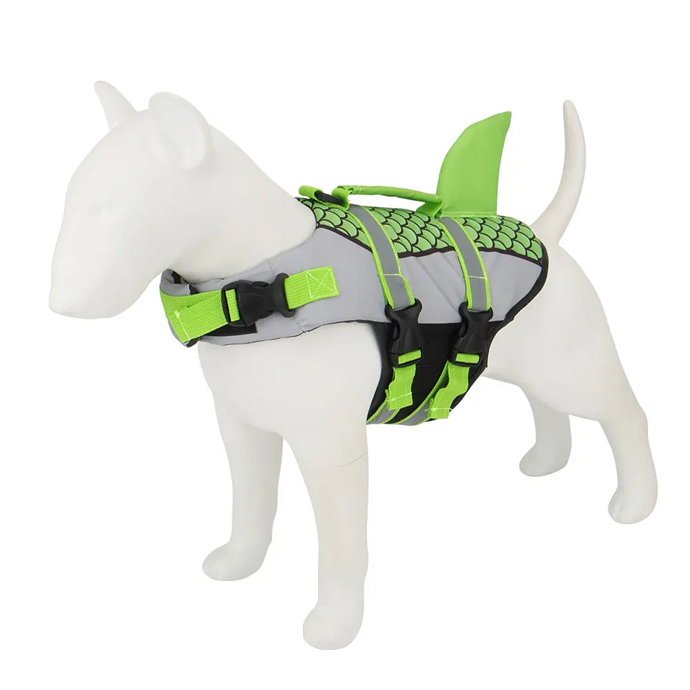 Shark Swim Dog Clothes Pet Life Jacket