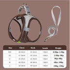 Soft mesh dog chest strap,
